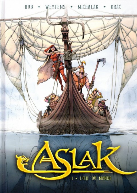 Couverture de l'album Aslak Tome 1 L'Œil du monde