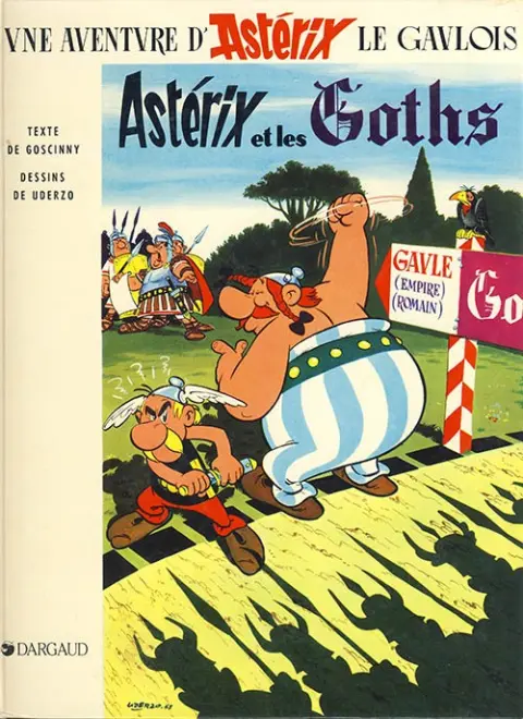 Couverture de l'album Astérix Tome 3 Astérix et les Goths