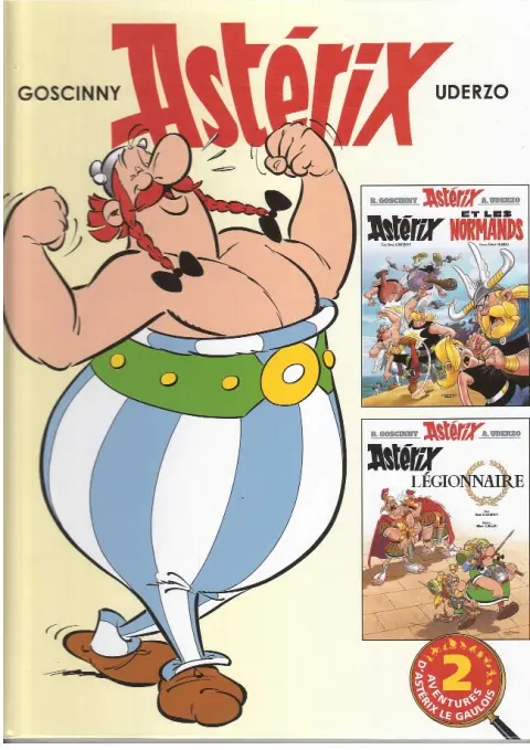 Couverture de l'album Astérix Tomes 9 et 10 Astérix et les normands / Astérix légionnaire