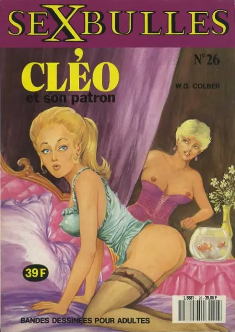 Couverture de l'album Les aventures de Cléo (4ème épisode) Sexbulles N° 26 : Cléo et son patron
