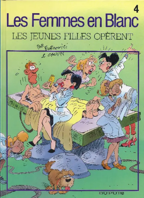Couverture de l'album Les Femmes en Blanc Tome 4 Les jeunes filles opèrent