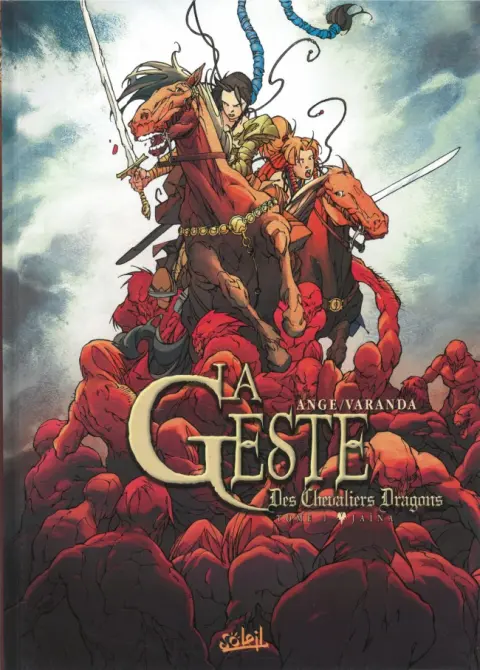 Couverture de l'album La Geste des Chevaliers Dragons Tome 1 Jaïna