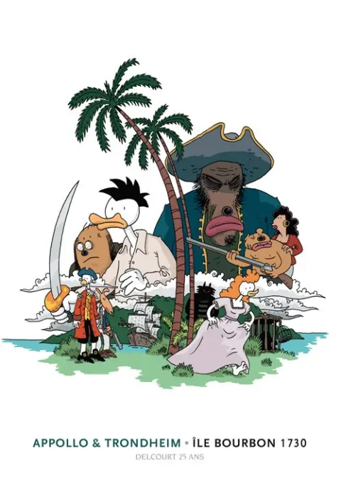 Couverture de l'album Île Bourbon 1730