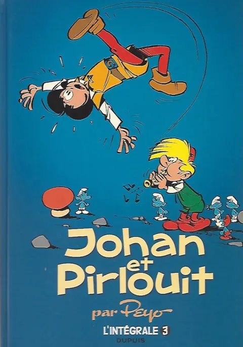 Couverture de l'album Johan et Pirlouit Intégrale Tome 3 Brigands et malandrins