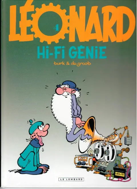 Couverture de l'album Léonard Tome 4 Hi-Fi Génie