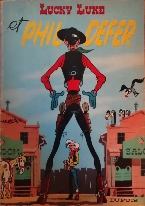 Couverture de l'album Lucky Luke Tome 8 Lucky Luke et Phil Defer