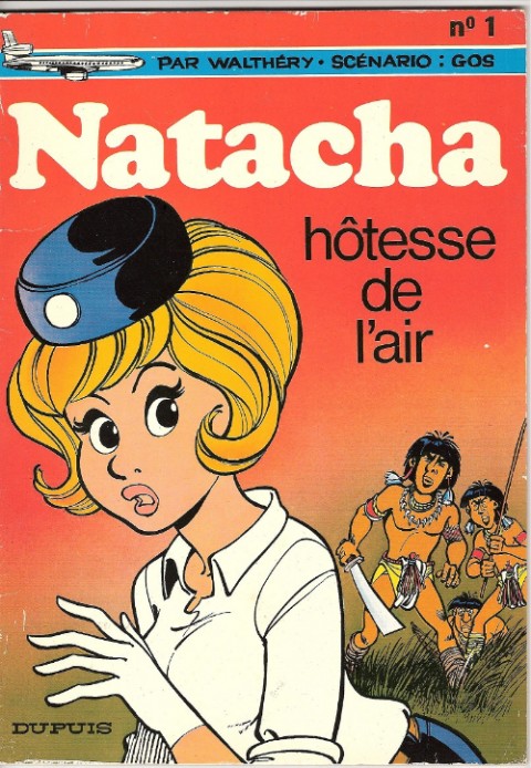 Couverture de l'album Natacha Tome 1 Hôtesse de l'air