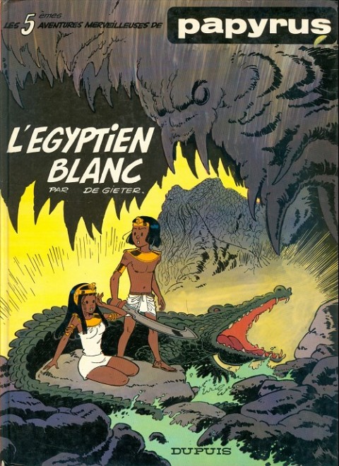 Couverture de l'album Papyrus Tome 5 L'égyptien blanc