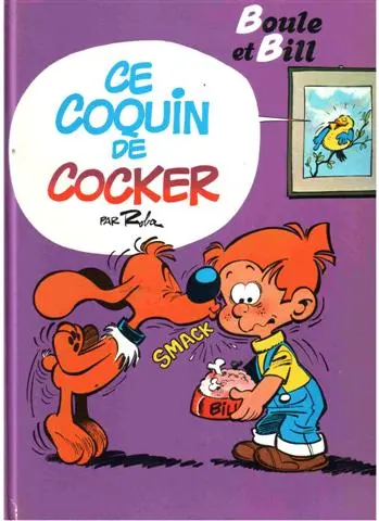 Boule & Bill Tome 12 Ce Coquin de Cocker