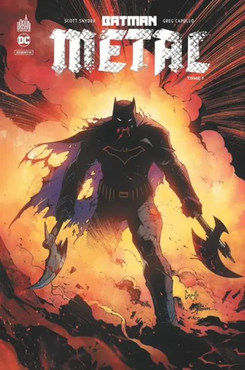 Batman Metal Tome 1 La Forge