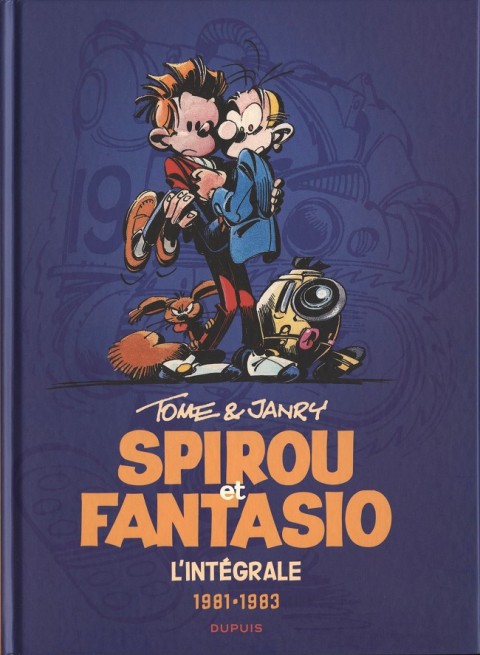 Couverture de l'album Spirou et Fantasio - Intégrale Dupuis 2 Tome 13 1981-1983