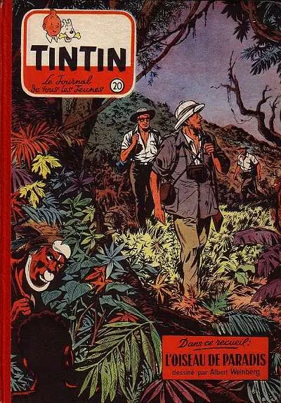 Tintin Tome 20 Tintin album du journal (n° 292 à 304)