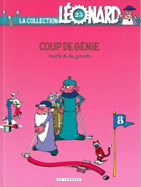 Couverture de l'album La Collection Léonard Tome 25 Coup de génie