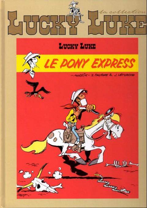 Couverture de l'album Lucky Luke La collection Tome 30 Le Pony Express