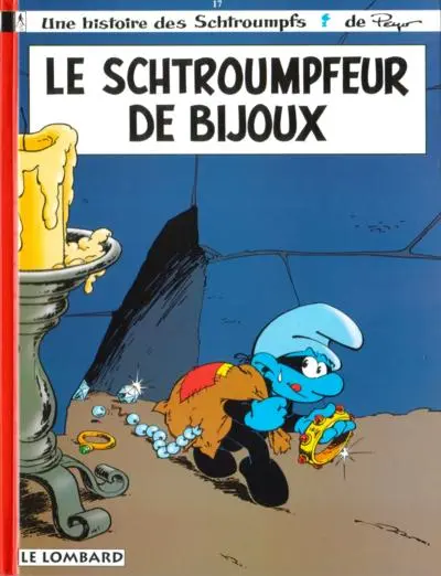 Les Schtroumpfs Tome 17 Le schtroumpfeur de bijoux