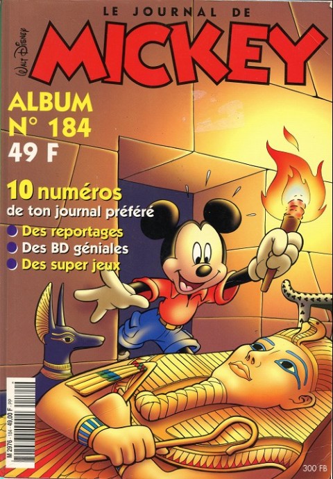Le Journal de Mickey Album N° 184