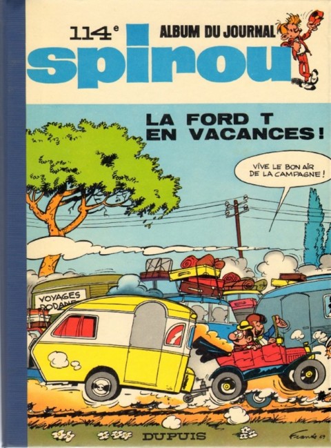 Couverture de l'album Le journal de Spirou Album 114