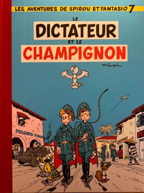 Couverture de l'album Spirou et Fantasio Tome 7 Le dictateur et le champignon