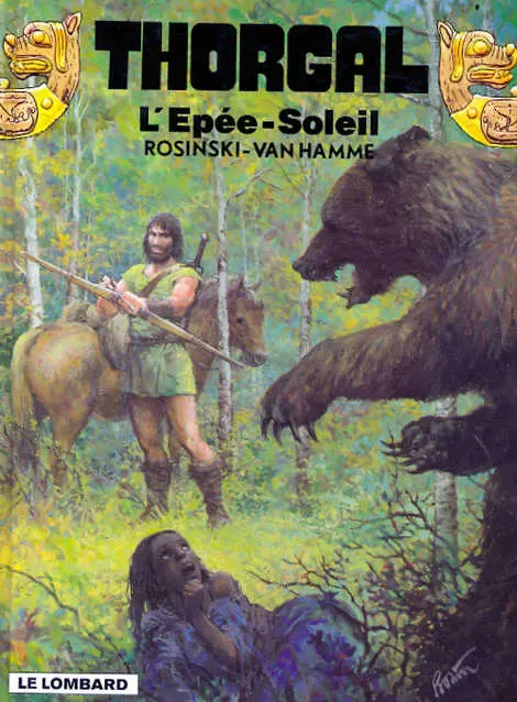 Couverture de l'album Thorgal Tome 18 L'Épée-Soleil