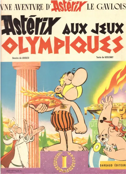 Couverture de l'album Astérix Tome 12 Astérix aux jeux olympiques