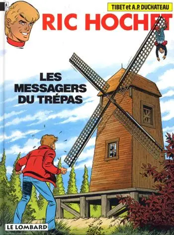 Couverture de l'album Ric Hochet Tome 43 Les messagers du trépas