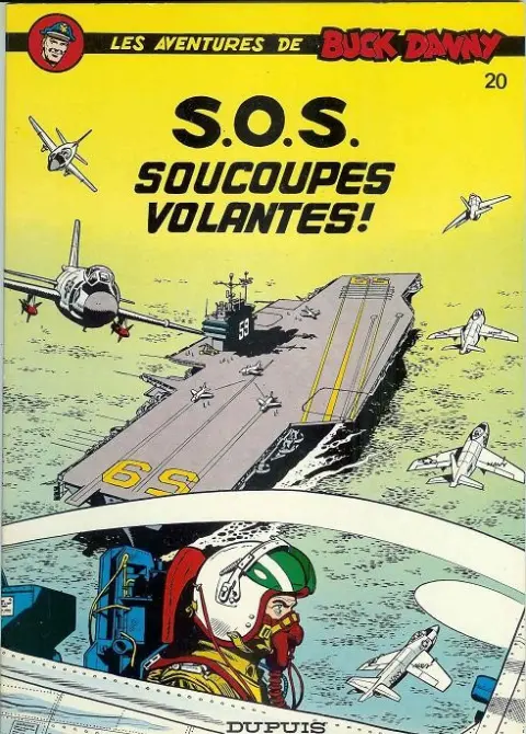 Couverture de l'album Buck Danny Tome 20 S.O.S. soucoupes volantes !