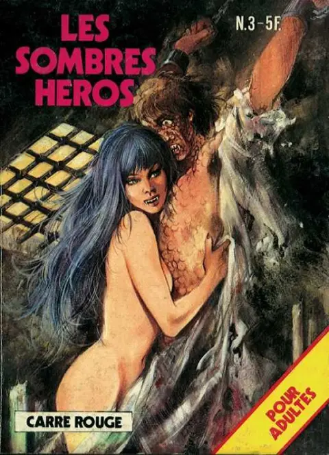 Carré rouge N° 3 Les sombres héros