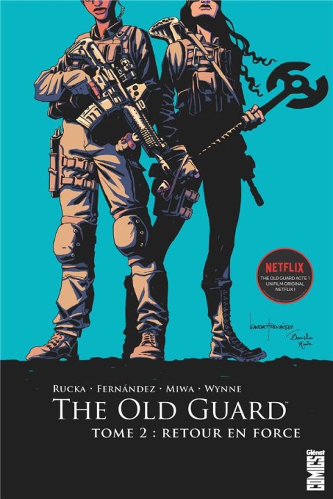 Couverture de l'album The Old Guard Tome 2 Retour en force