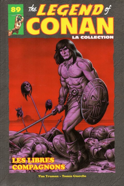 Couverture de l'album The Savage Sword of Conan - La Collection Tome 89 Les libres Compagnons