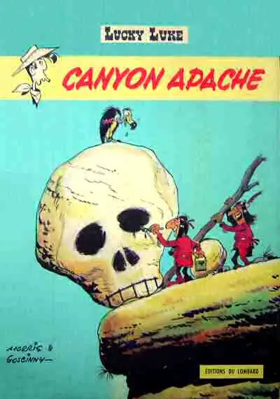 Couverture de l'album Lucky Luke Tome 37 Canyon Apache