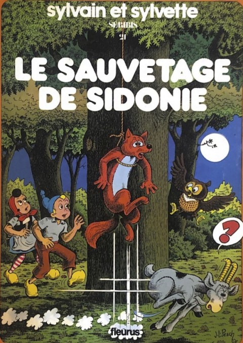Couverture de l'album Sylvain et Sylvette Tome 21 Le sauvetage de Sidonie