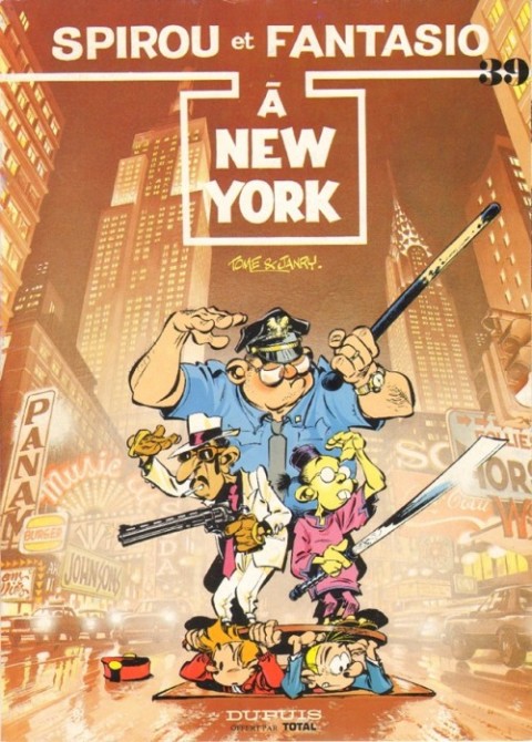 Couverture de l'album Spirou et Fantasio Tome 39 Spirou à New York