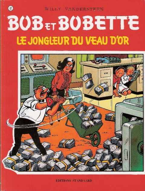 Couverture de l'album Bob et Bobette Tome 67 Le jongleur du veau d'or