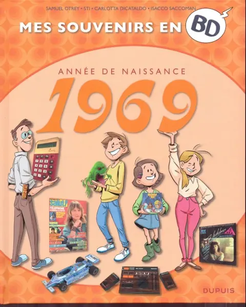 Mes souvenirs en BD Tome 30 Année de naissance 1969