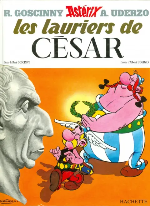 Couverture de l'album Astérix Tome 18 Les lauriers de César