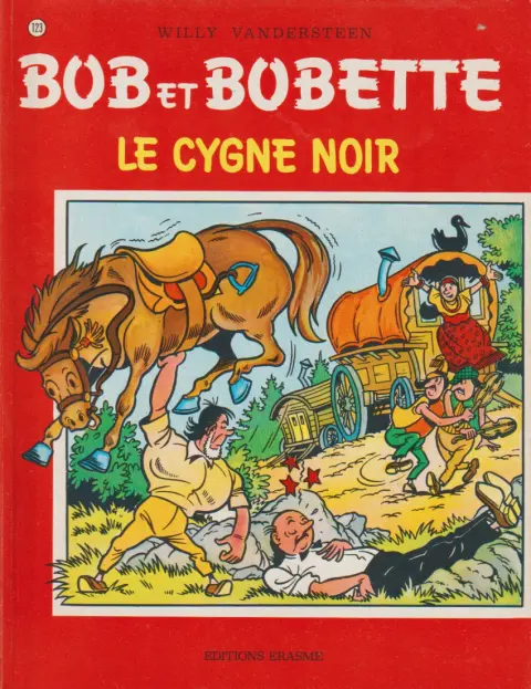 Couverture de l'album Bob et Bobette Tome 123 le cygne noir