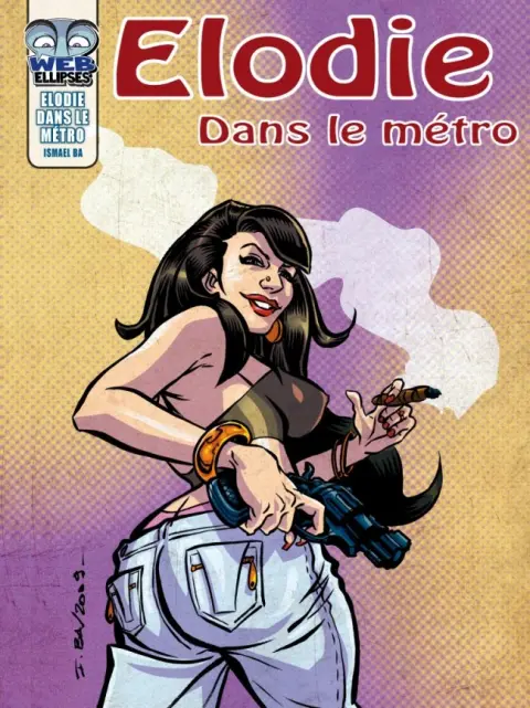 Élodie dans le métro