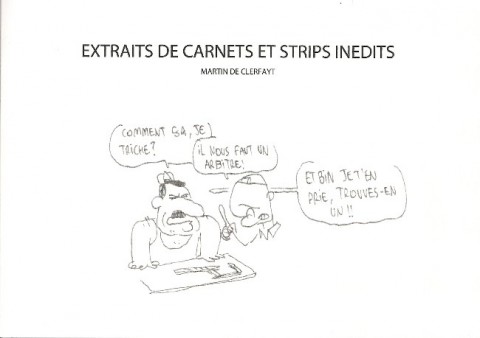 Couverture de l'album Les Fils de l'Univers Extraits de carnet et strips inédits