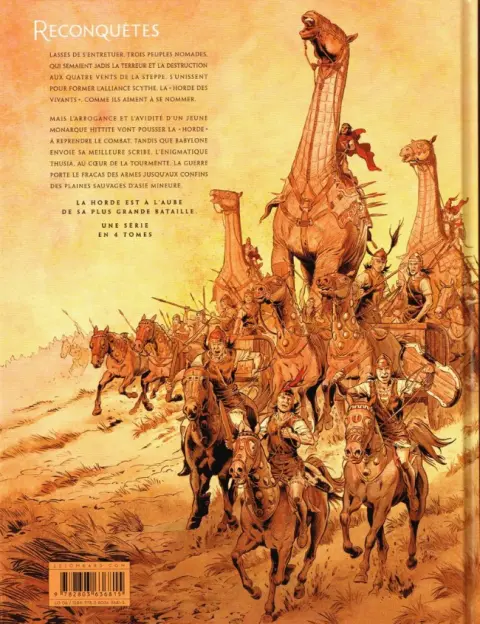 Verso de l'album Reconquêtes Tome 4 La Mort d'un Roi