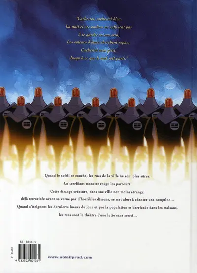 Verso de l'album Red song Tome 1 Cache-toi !