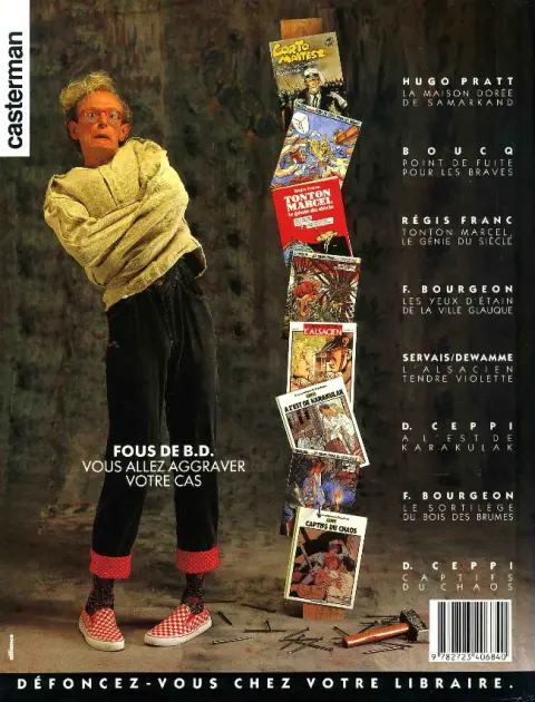 Verso de l'album L'Année de la Bande Dessinée 86-87