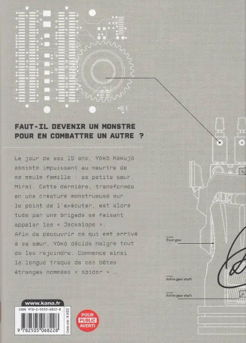 Verso de l'album Smokin' parade 1