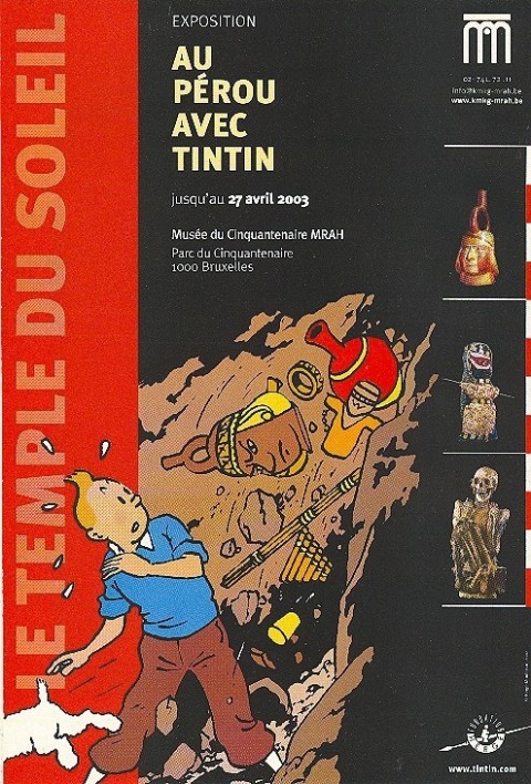 Verso de l'album Tintin - Publicités Tome 6 L'oreille cassée (3)
