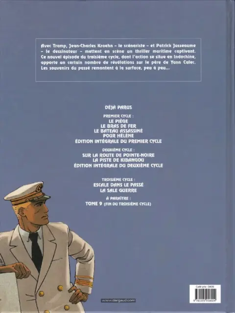 Verso de l'album Tramp Tome 8 La sale guerre