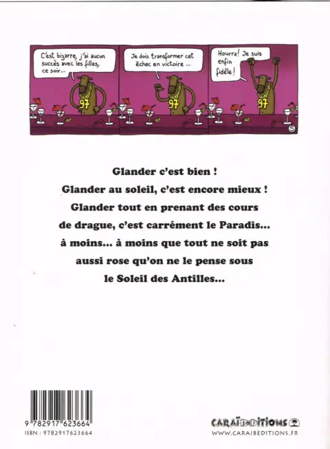Verso de l'album Trip & Trash Retour de flemme