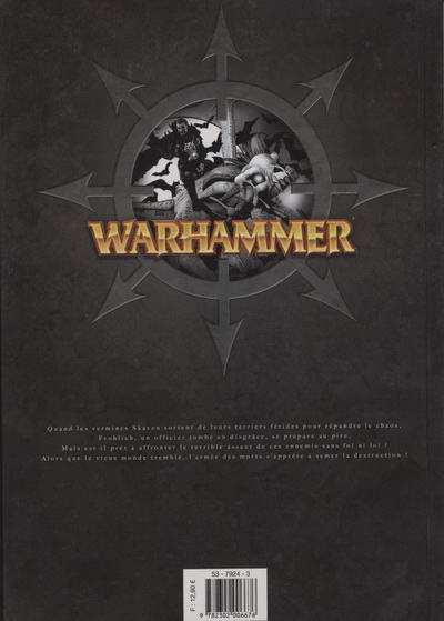 Verso de l'album Warhammer 6 L'Armée des morts