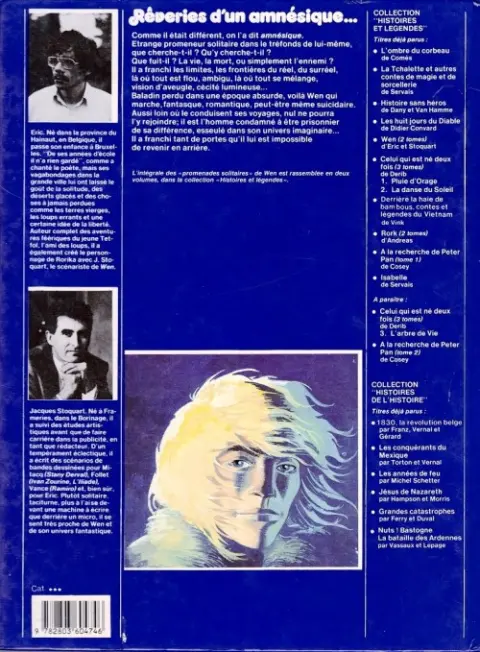 Verso de l'album Wen Tome 2 Wen - 2