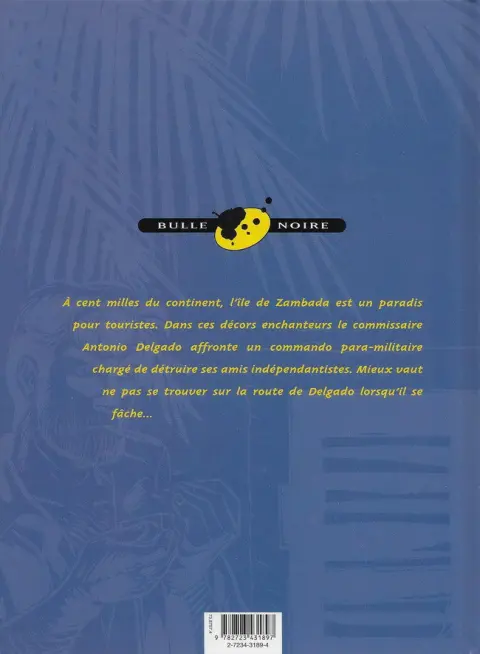 Verso de l'album Zambada Tome 1 Les vagues de la mer