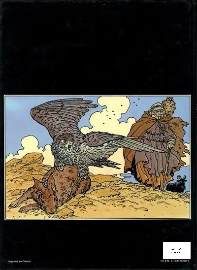 Verso de l'album Les 7 Vies de l'Épervier Tome 1 La blanche morte