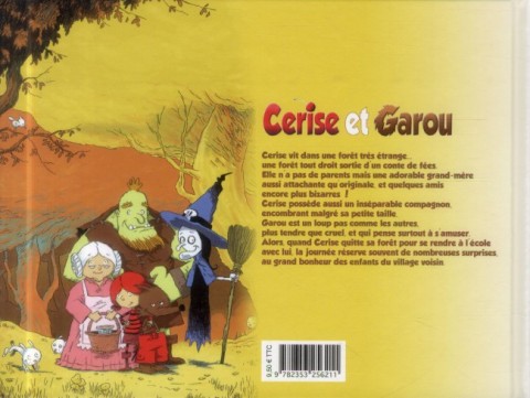 Verso de l'album Cerise et Garou Tome 1 Qui a peur du méchant petit loup ?